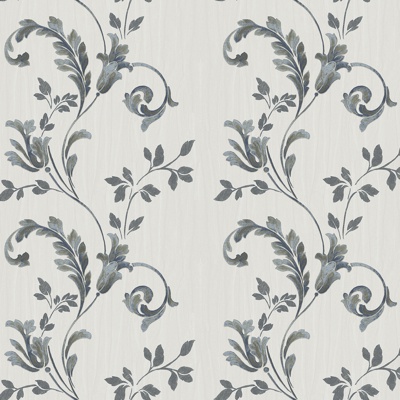  无缝现代欧式植物花纹图案墙纸壁纸壁布 