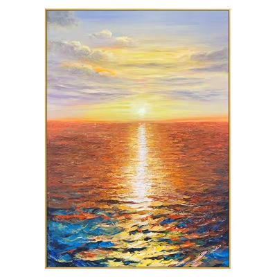  现代风景装饰画 