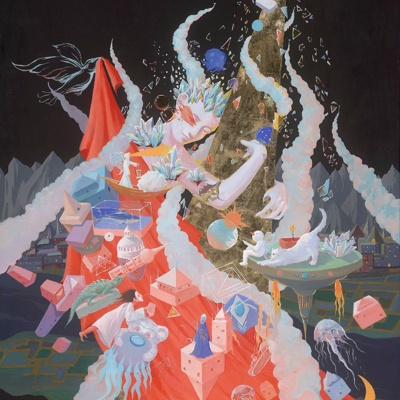  新中式艺术墙布墙纸 