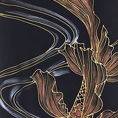  黑色装饰画挂画 