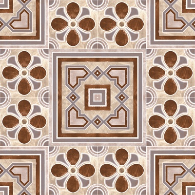  无缝欧式复古水泥混凝土石材几何拼花图案瓷砖花砖地砖墙砖 