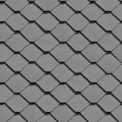  无缝浅灰色别墅建筑屋顶中式仿古石板瓦片 