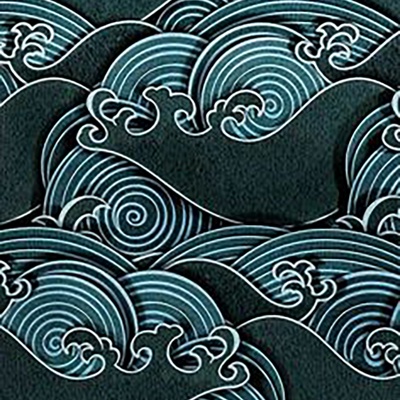  墨绿色立体装饰画挂画 