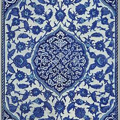  蓝色新中式装饰画挂画 