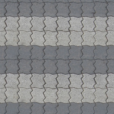  无缝拼花水泥地砖人行道路地面广场铺贴 