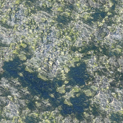  无缝河道水流水波纹水面纹理 