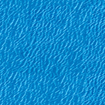  无缝蓝色水波纹水面游泳池水池浪花海浪纹理 