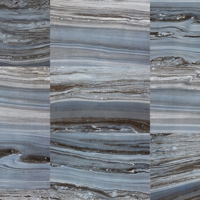  蓝色大理石拼花 