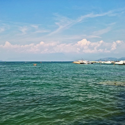  湖面海面景观风景 
