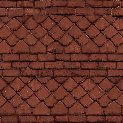  无缝别墅建筑屋顶中式仿古石板瓦片 