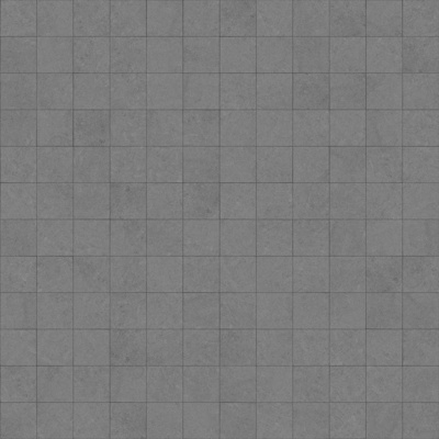  灰色方格铺地 