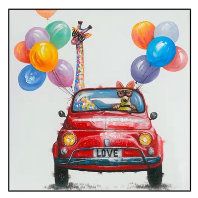  儿童卡通装饰画 