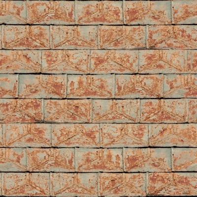  无缝建筑屋顶彩钢金属铁皮波浪瓦片 