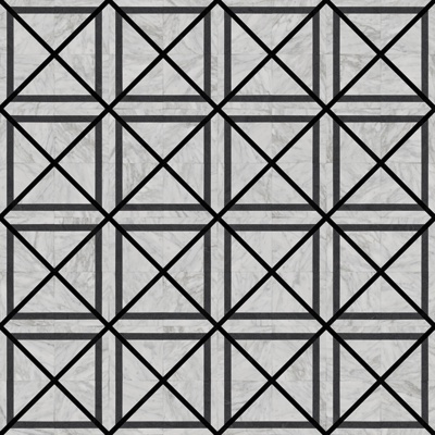  灰色大理石材拼花 