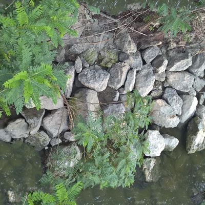  无缝河道水流水波纹水面纹理 