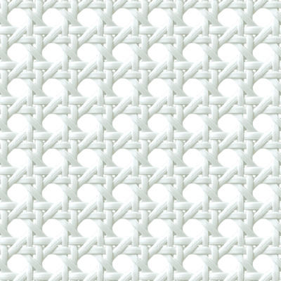  无缝白色八角孔藤条藤编竹编编织材质 