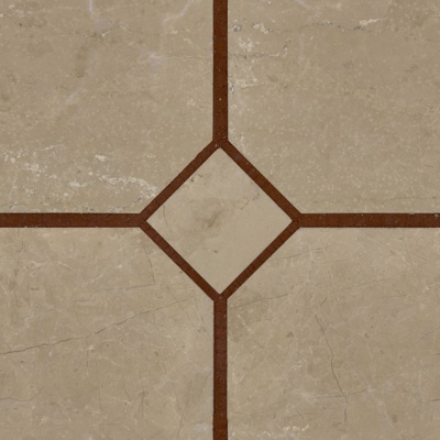  灰色大理石材拼花 