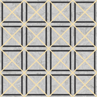  灰色大理石材拼花 