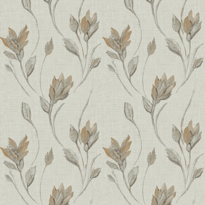  无缝现代欧式植物花纹图案墙纸壁纸壁布 