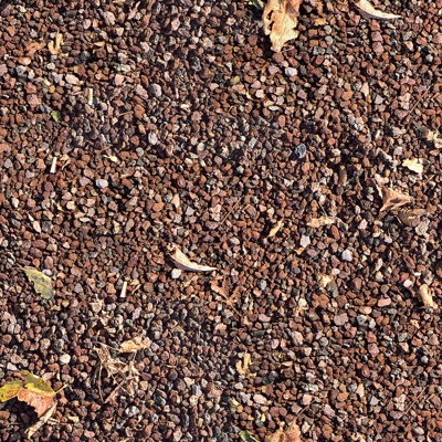  无缝红色碎石砾石泥土道路地面 