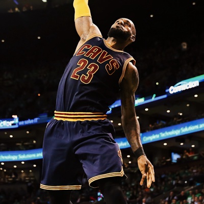  篮球球星詹姆斯装饰画 