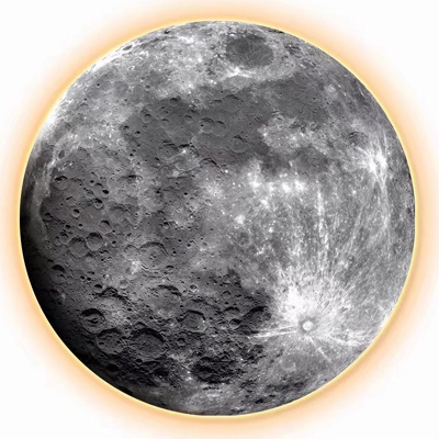  月球灯贴图 