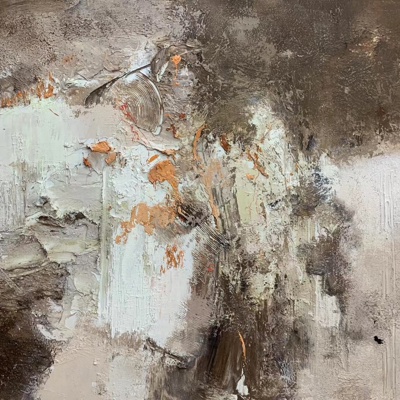  奶油侘寂风装饰画 