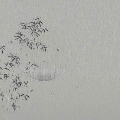  刺绣壁布 新中式壁画 