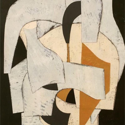  现代抽象装饰挂画 