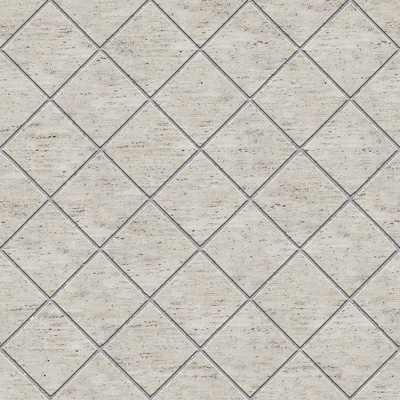  无缝花岗岩石材拼花地砖人行道路地面广场铺贴 