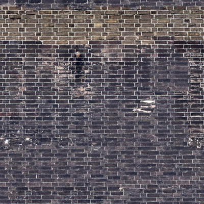  无缝老化做旧黑色青砖墙面外墙砖 