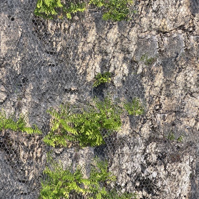  无缝灰色文化石墙岩石材墙面山体悬崖 