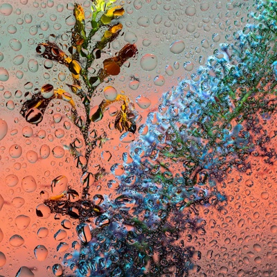  半透明玻璃水珠贴图 