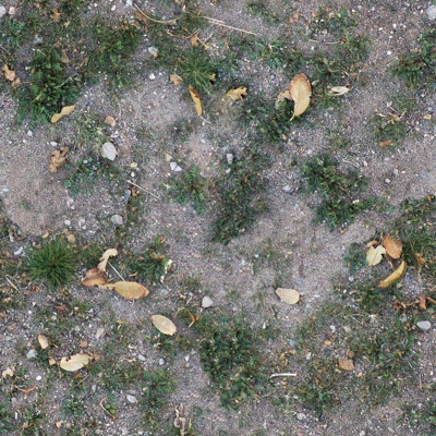  无缝野草皮草坪草地沙子沙土地面 