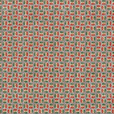  红绿色几何壁纸 