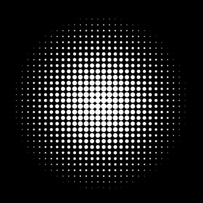  圆形渐变洞洞板 