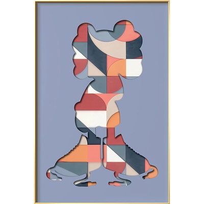  儿童卡通装饰画 