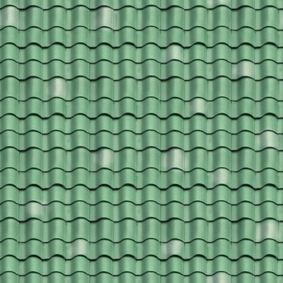  无缝别墅建筑屋顶陶土陶瓷瓦片 