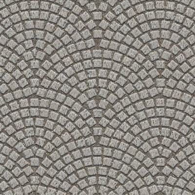  无缝灰色方形拼花地砖人行道路地面街道广场铺贴 