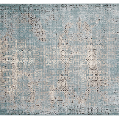  免扣欧式古典复古做旧中古地毯 