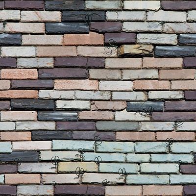  无缝别墅建筑屋顶中式仿古石板瓦片 