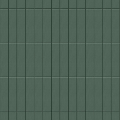  无缝深灰绿色复古手工砖条形砖贴图 