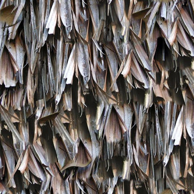  无缝干枯干草稻草茅草屋顶墙面 