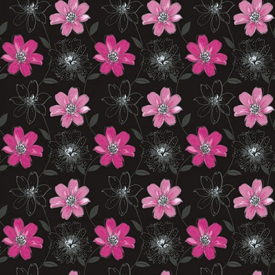  无缝红色欧式田园风格碎花花纹图案壁纸壁布墙布 