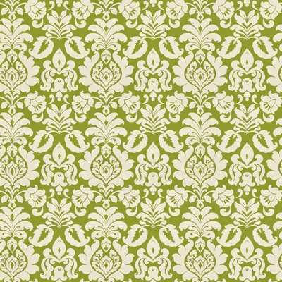  无缝绿色欧式法式古典花纹壁纸壁布墙布 