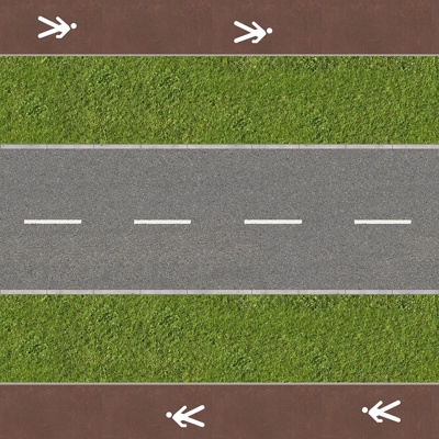  无缝公路马路沥青道路地面 