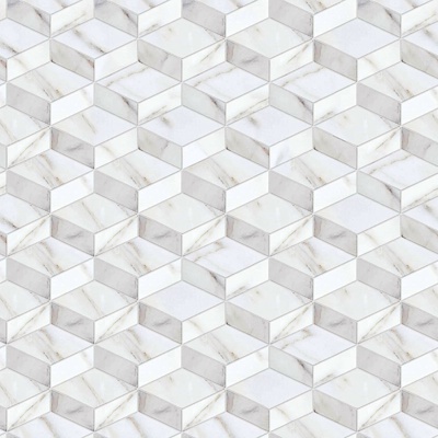  无缝现代大理石石材几何拼接拼花图案瓷砖地砖墙砖 