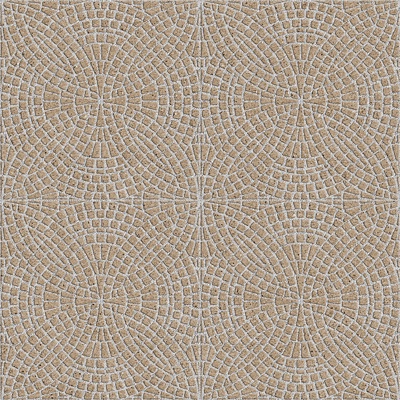  无缝鹅软石拼花地砖人行道路地面广场铺贴 