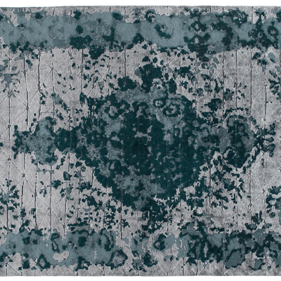  免扣欧式古典复古做旧中古地毯 