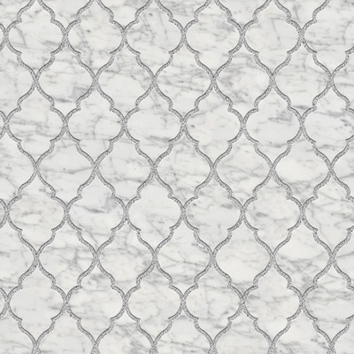  无缝花岗岩石材拼花地砖人行道路地面广场铺贴 